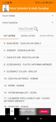 İzmir Akıllı Durak / Otobüs android App screenshot 9